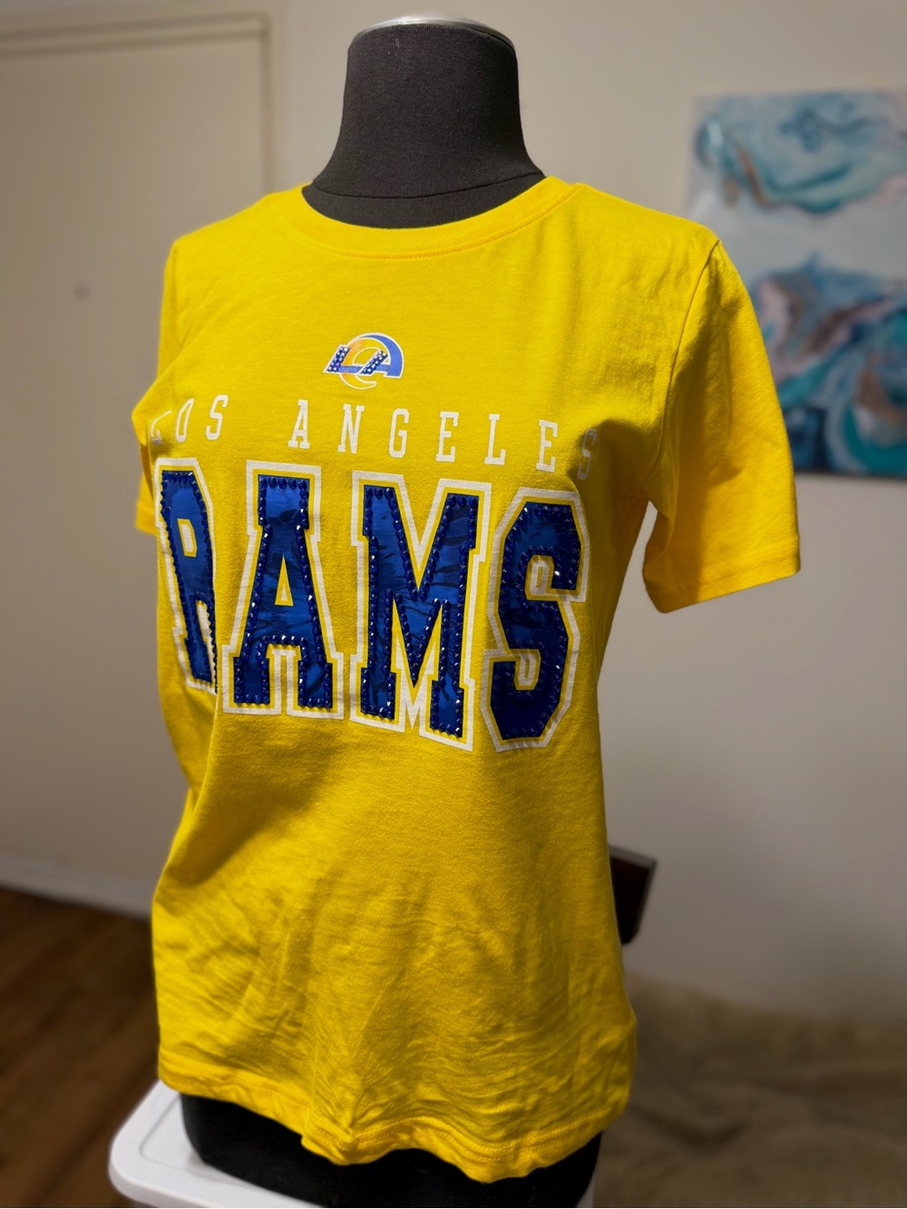 LA Rams T-Shirt - sparkle logo